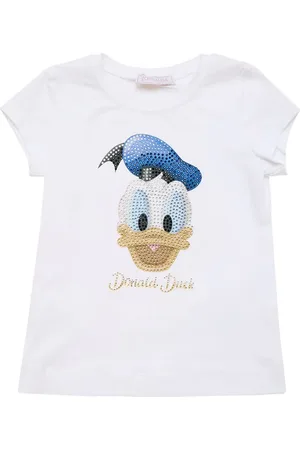 MONNALISA Printed Jersey T-shirt