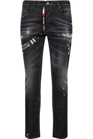 Dsquared2 Skater Stretch Cotton Denim Jeans