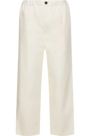 Jil Sander Relaxed Fit Cotton Pants