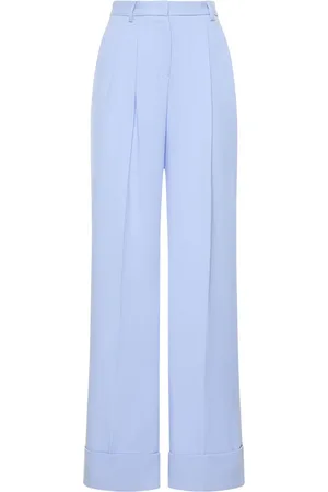 The Andamane Nathalie Cuffed Tech Satin Maxi Pants