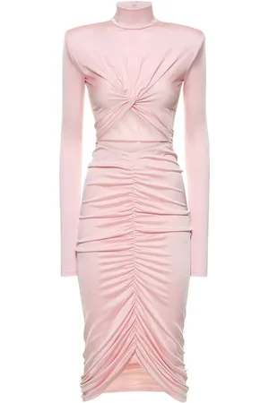 The Andamane Kim Stretch Jersey Cutout Midi Dress