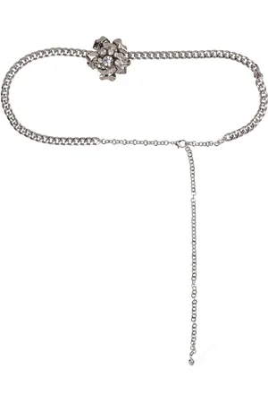 Alessandra Rich Rose Chain Belt