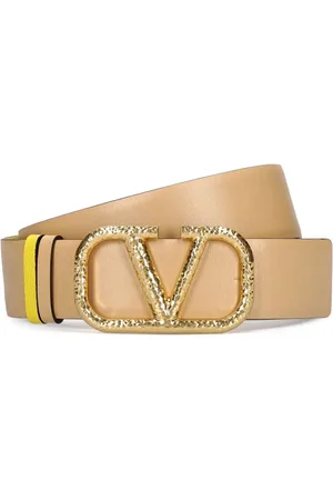 VALENTINO GARAVANI 40mm V Logo Reversible Leather Belt
