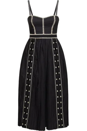 ULLA JOHNSON Elin Cotton Midi Dress
