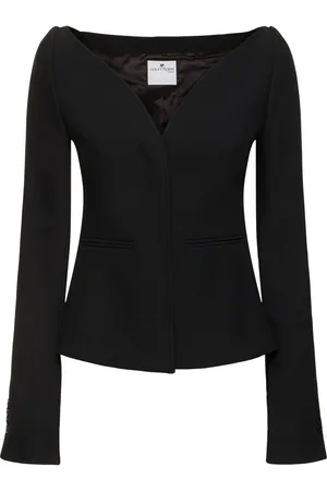Courrèges Ellipse Heritage Crepe Tailored Jacket