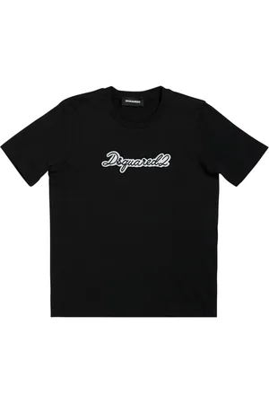 Dsquared2 Embroidered Logo Cotton Jersey T-shirt