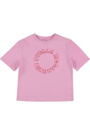 Stella McCartney Embroidered Cotton Jersey T-shirt