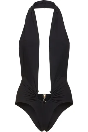 CHRISTOPHER ESBER Halter Neck One Piece Swimsuit