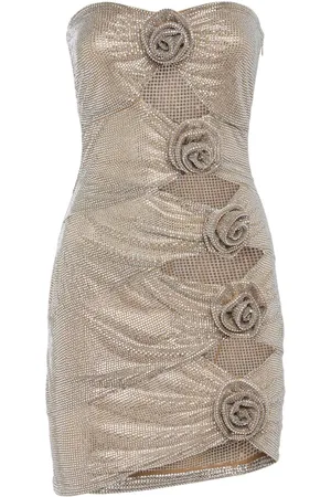 GIUSEPPE DI MORABITO Embellished Jersey Mini Dress