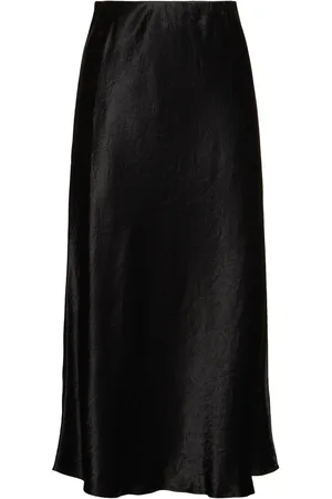 Max Mara Alessio Satin Midi Skirt