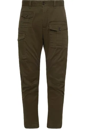 Dsquared2 Sexy Stretch Cotton Cargo Pants
