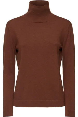 Max Mara Kiku Silk Blend Turtleneck Sweater