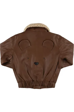 Donsje Leather Bomber Jacket