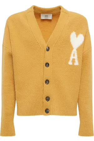 Ami Adc Alpaca Blend Cardigan