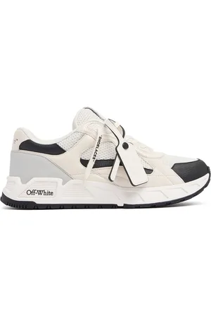 OFF-WHITE Kick Off Leather Sneakers
