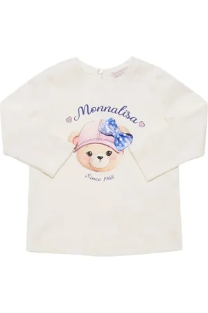 MONNALISA Printed Cotton Jersey T-shirt