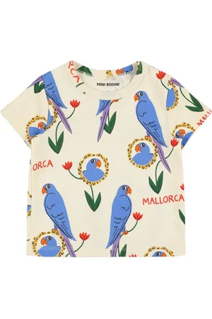 Mini Rodini Printed Organic Cotton T-shirt