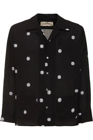 Baziszt Snow Beaded Cotton Shirt