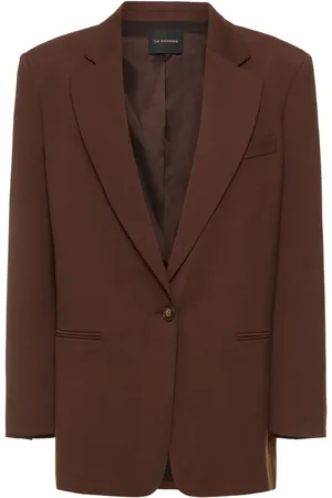 The Andamane Guia Oversize Wool Blend Blazer