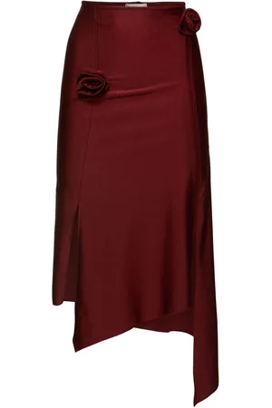 COPERNI Flower Jersey Midi Skirt