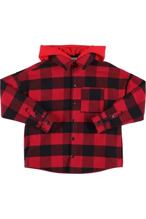 Palm Angels Check Flannel Shirt