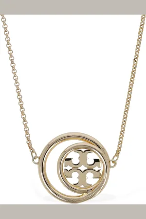 Tory Burch Miller Double Ring Collar Necklace