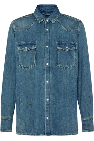 Golden Goose Journey Regular Washed Cotton Shirt