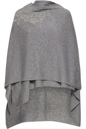 ERMANNO SCERVINO Embroidered Knit Cape Cardigan