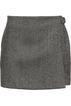 ERMANNO SCERVINO Wool Blend Mini Skort