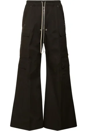Rick Owens Cargobelas Cargo Stretch Cotton Pants