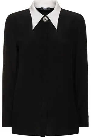 VERSACE Silk Crepe De Chine Shirt