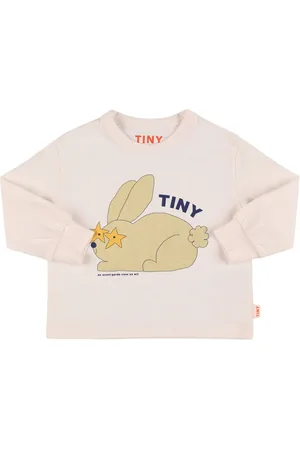 Tiny Cottons Rabbit Print Organic Cotton T-shirt
