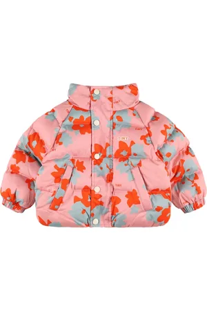 Tiny Cottons Flower Print Cotton Puffer Jacket