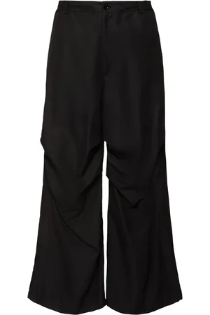 Maison Margiela Wide Leg Nylon Pants