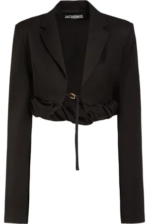 Jacquemus La Veste Croissant Wool Crepe Jacket