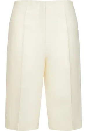 The Row Flash Wool & Silk Twill Shorts
