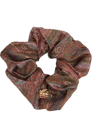 Etro Paisley Silk Hair Scrunchie