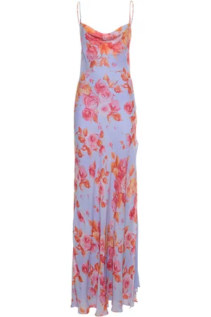 The Andamane Isabelle Printed Georgette Long Dress