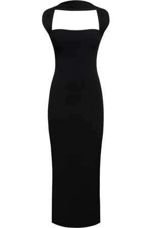 Totême Slip-through Knit Midi Dress