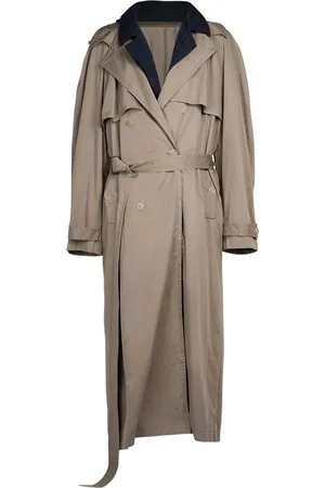 Balenciaga Cotton Twill Trench Coat