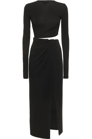 The Andamane Gia Cut Out Stretch Jersey Midi Dress