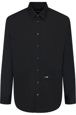 Dsquared2 Cotton Poplin Logo Shirt