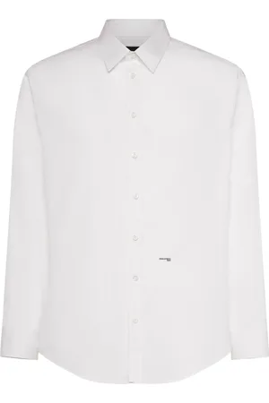 Dsquared2 Cotton Poplin Logo Shirt