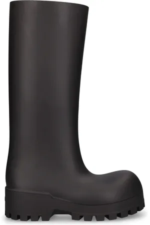 Balenciaga 50mm Bulldozer Rubber Rain Boots