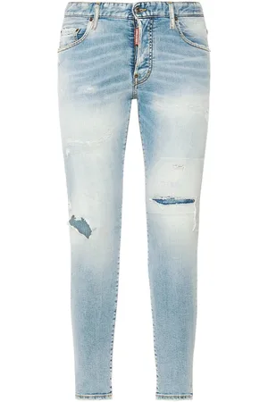 Dsquared2 Super Twinky Stretch Cotton Denim Jeans