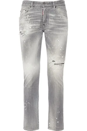 Dsquared2 Skater Stretch Cotton Denim Jeans