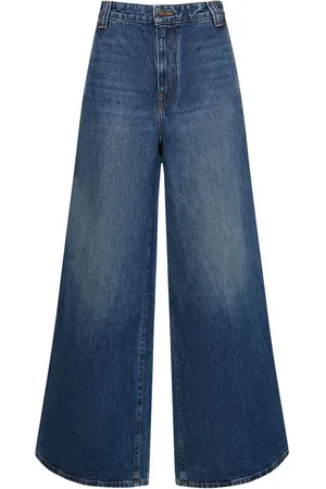 Khaite Jacob Low Rise Wide Jeans