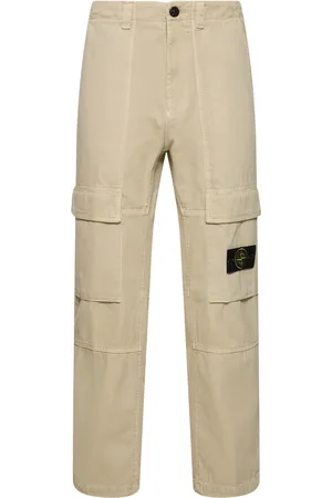 Stone Island Cotton Regular Pants