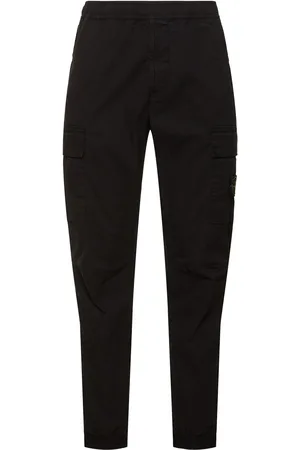 Stone Island Tapered Stretch Cotton Pants