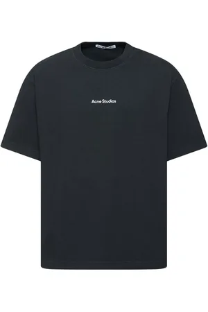 Acne Studios Extorr Logo Cotton T-shirt